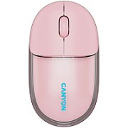 CANYON mouse OnClick 24 BT/ Wireless Transparent/Pink_1