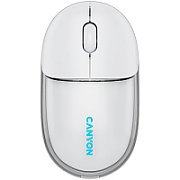 CANYON mouse OnClick 24 BT/ Wireless Transparent/White_1