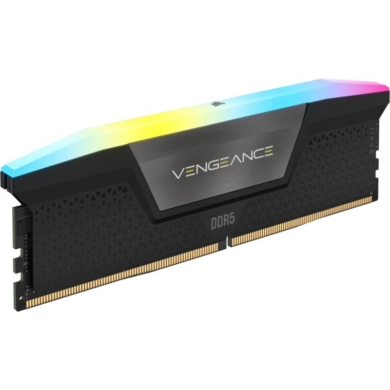 CORSAIR VENGEANCE RGB DDR5 96GB (2 x 48GB) DDR5 6400 CL32-40-40-84 1.40V Intel XMP - BLACK_3