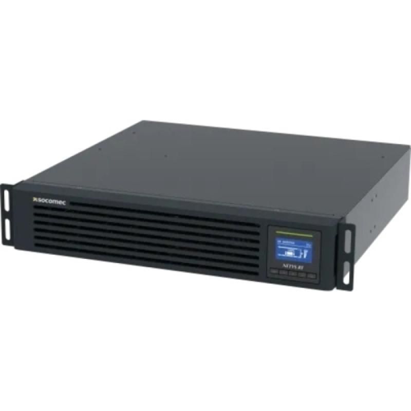 SOCOMEC NeTYS RT 2200VA/2200W VFI UPS 1/1 WITH BATTERY INTEGRATED +RAILS, CONECTORI IESIRE 6XC13, 1XC19, CONECTORI INTRARE C20_1