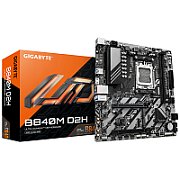Placa de Baza GIGABYTE B840M D2H AM5, 2x DDR5, 1x HDMI, 1x PCIE 4.0 x16 1x PCIE 3.0 x16, 2x M.2, 4x SATA 6GB/s, mATX_1