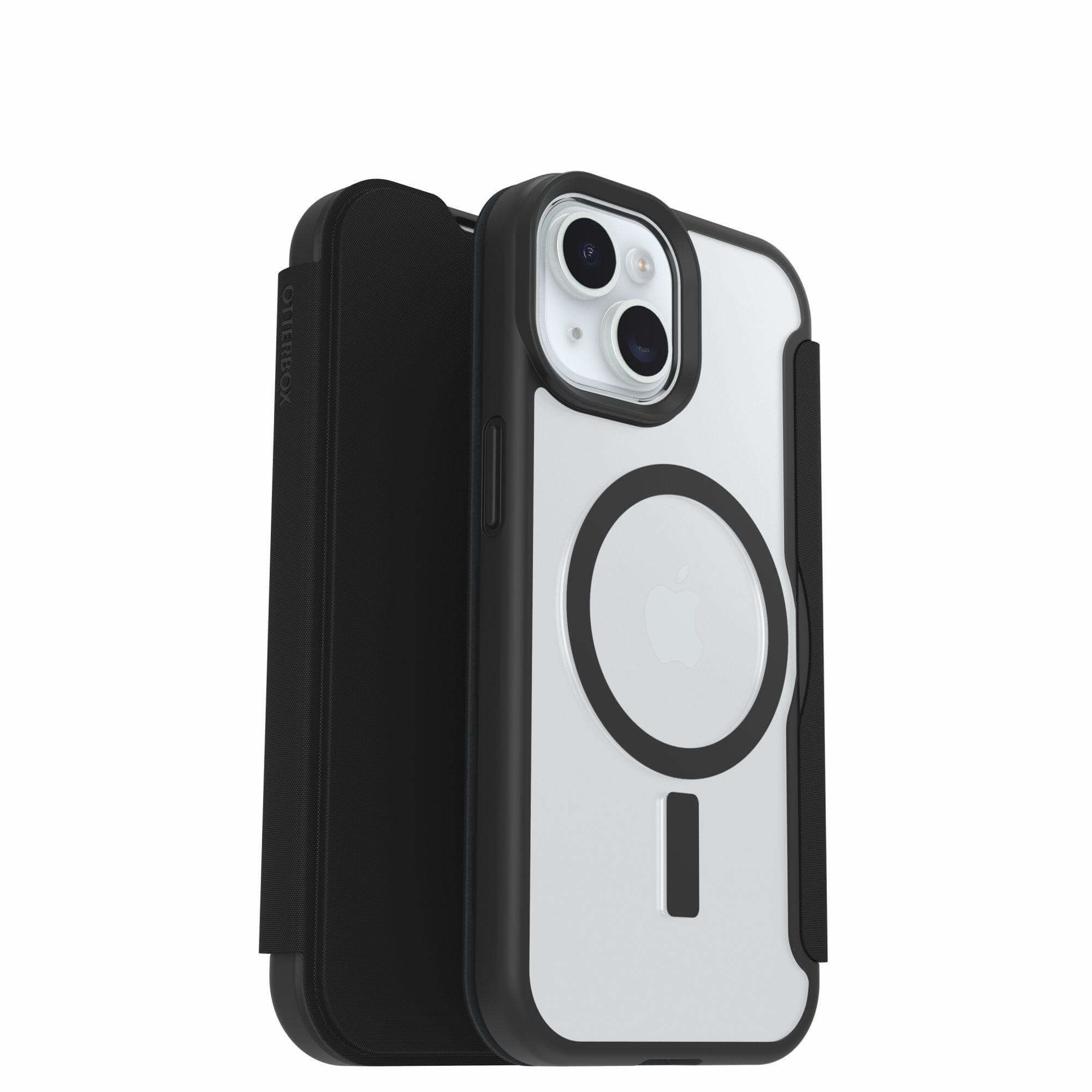 OB REACT FOLIO APPLE IPHONE/15/14/13 BLACK CRYST-CLEAR/BLACK_1