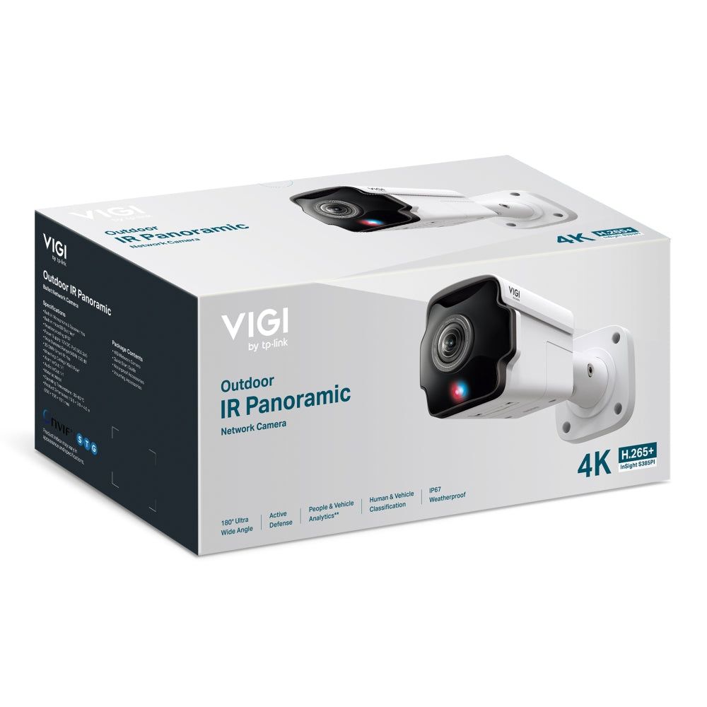VIGI 8MP OUTDOOR NETWORK CAMERA/IR PANORAMIC BULLET_2
