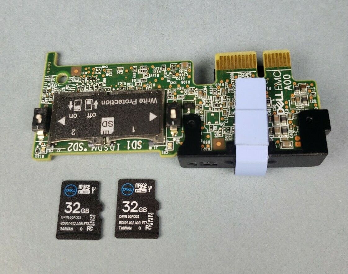 Dell Dual micro SD Flash Card Reader IDSDM R650 R750 R450 R550 0PV5XF_1