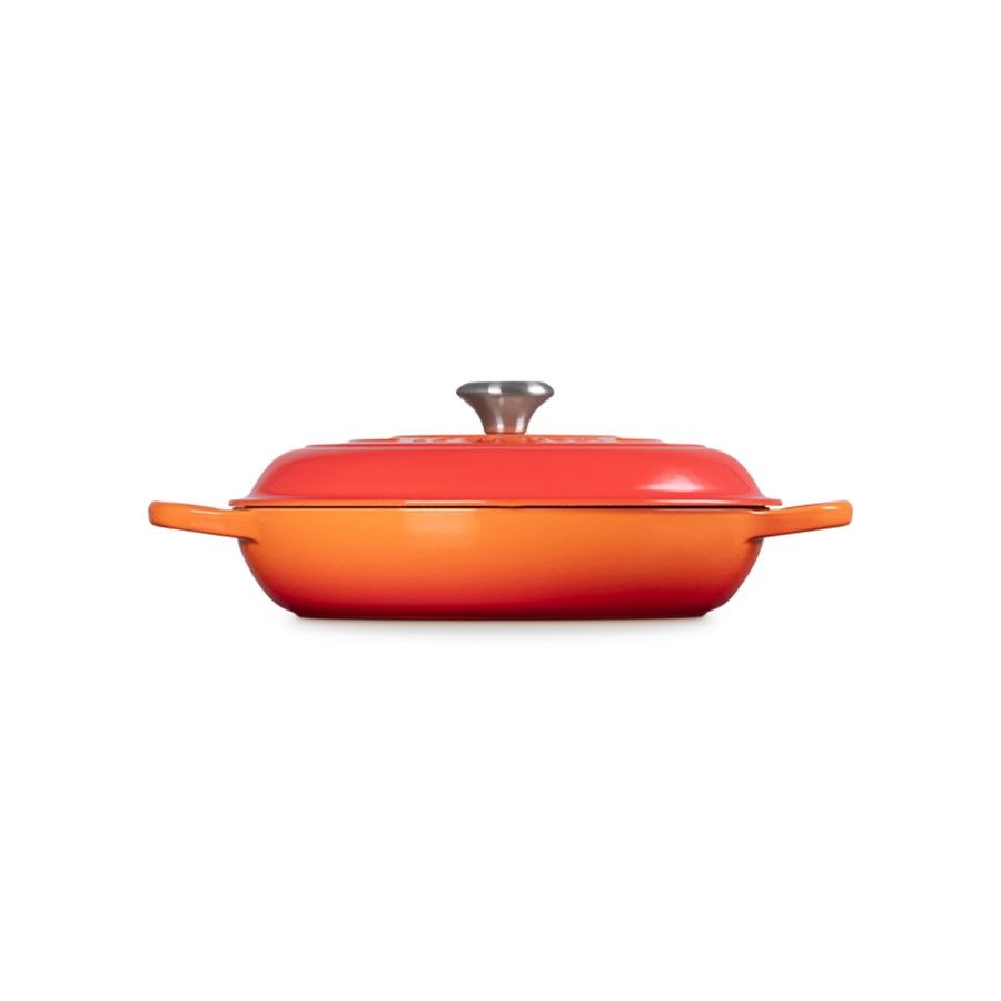 Le Creuset Gourmet Professional Pot round 30cm oven red (21180300902430)_1