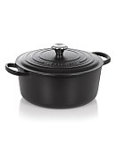 Le Creuset Signature Roaster round 20cm black Schwarz (21177200000430)_1