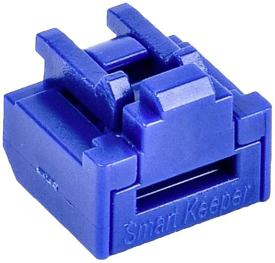 SmartKeeper NL03P1DB 12 x RJ45 Port Blockers without Lock Key Basic Dark Blue SLSART-0065 SLSART0065 (SLSART-0065)_2