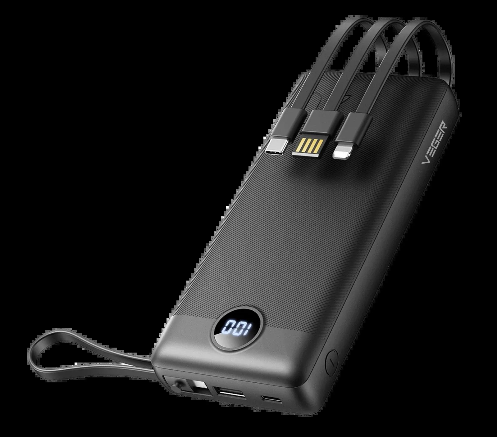 POWER BANK USB 20000MAH/C20 W2059 VEGER_1