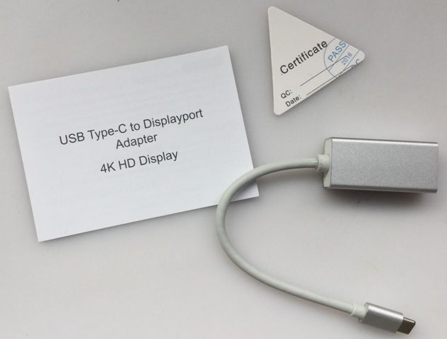 Signal converter from USB-C (USB3.1) male to Displayport (DP) female.
- 4Kx2K resolution. Plug&ampPlay.
-Works for both PC and mobile phones!
Packaging: blister 1pc.