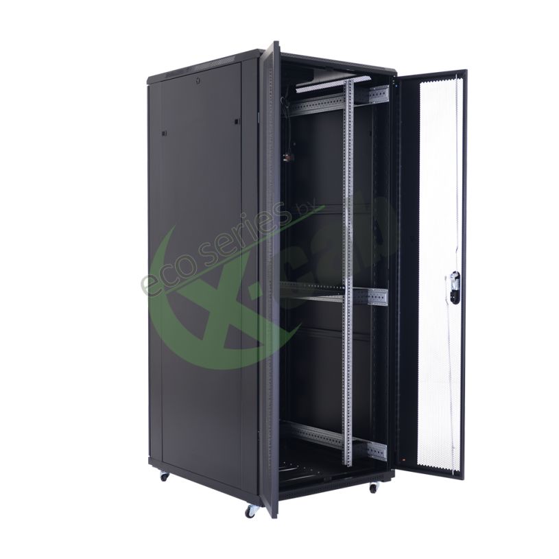 Cabinet metalic de podea 19”, tip rack stand alone, 22U 800x1000 mm, Eco Xcab A3 MD_2