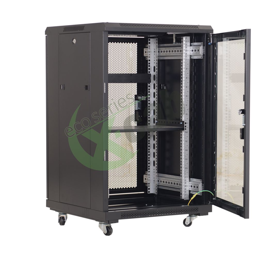 Cabinet metalic de podea 19”, tip rack stand alone, 27U 600x600 mm, Eco Xcab AS_2