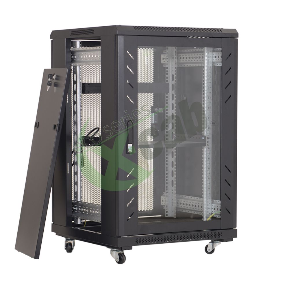 Cabinet metalic de podea 19”, tip rack stand alone, 27U 600x600 mm, Eco Xcab AS_3