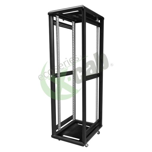 Rack deschis de podea 19”, tip open rack open frame, 42U 600x800 mm, Eco Xcab_1