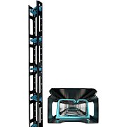Set două organizatoare verticale de cabluri pentru Rack 42U, Eco Xcab_2