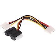 Cablu adaptor SATA la 3 x Molex (IDE)_1