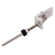 Metal roof with wooden beam L feet + Hanger Bolts Kits_1