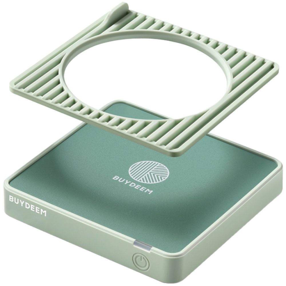 BUYDEEM Mug/coffee warmer, model OA2001, color Cozy Greenish_2
