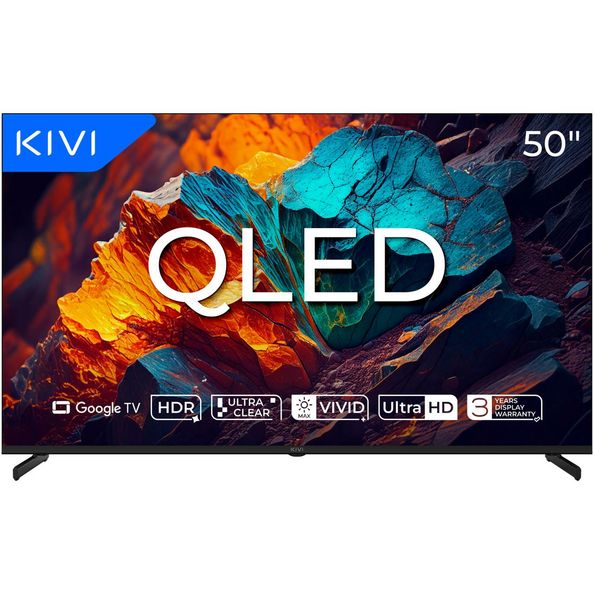 TV KIVI 50U720QB 50'' QLED 4K Google TV, Dolby Audio, Max Vivid, HDMI 2.1_1