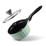 BUYDEEM Cast Aluminum Nonstick Sauce Pan 1,8L, model CP141, color Cozy Greenish_1
