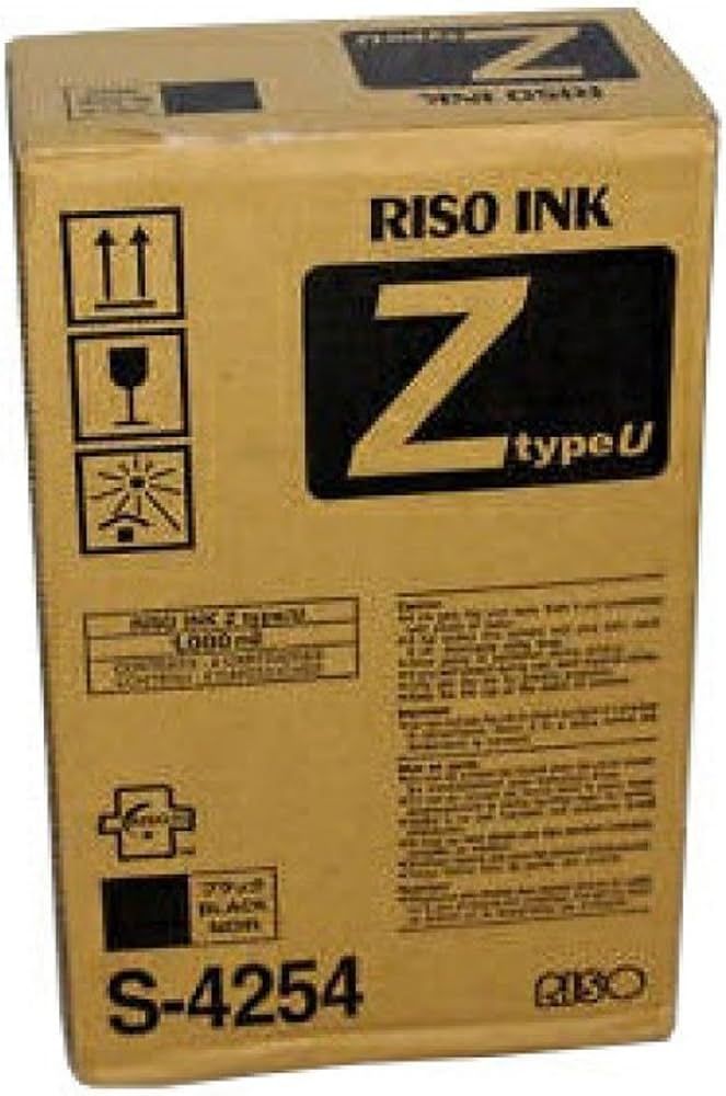 Riso Ink Black Schwarz HD (S-6870E) (S6870E) (S-8134E) (S8134E)_6