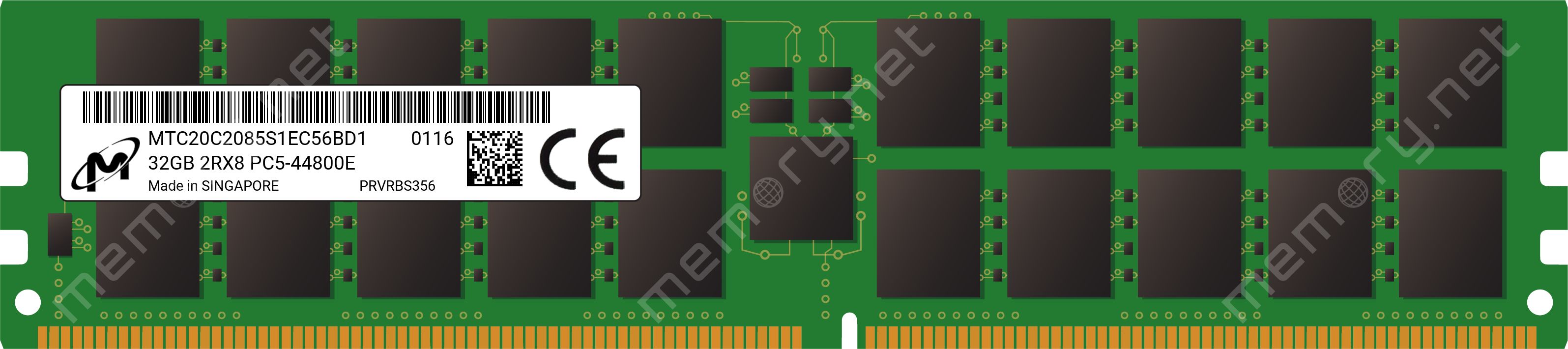 RAM DDR5 32GB / PC5600 /ECC/UB/ Micron (2Rx8)_1