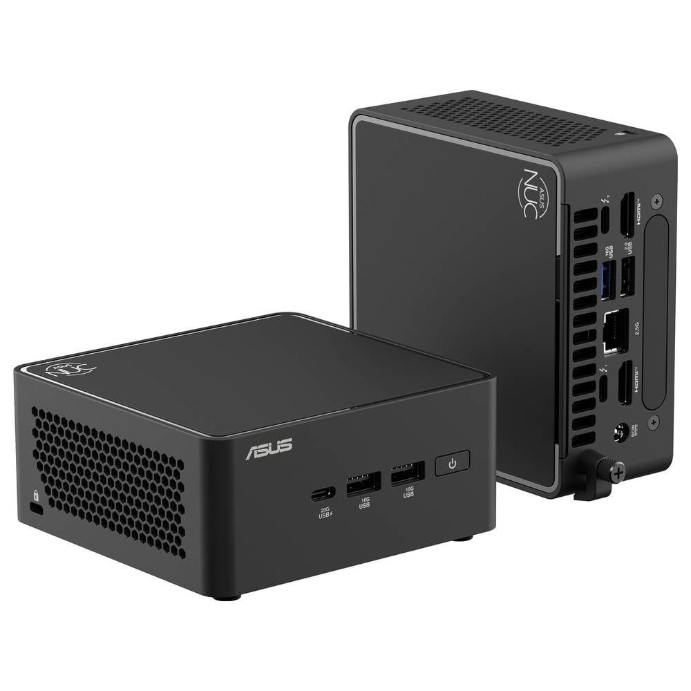 NUC 15 PRO/RNUC15CRHU500002/Ultra 5 225H 28W/Intel Arc graphics/no RAM/no Storage/Intel Wi-Fi 7 BE201/USB Total - 7/4 USB Type-A/3 USB Type-C (1x USB3.2 + 2x TB4)/2x HDMI 2.1/Support Displays - 4x 4K/no OS/EU Cord/Kit (L6)/Tall/EAN:4711387949955_2
