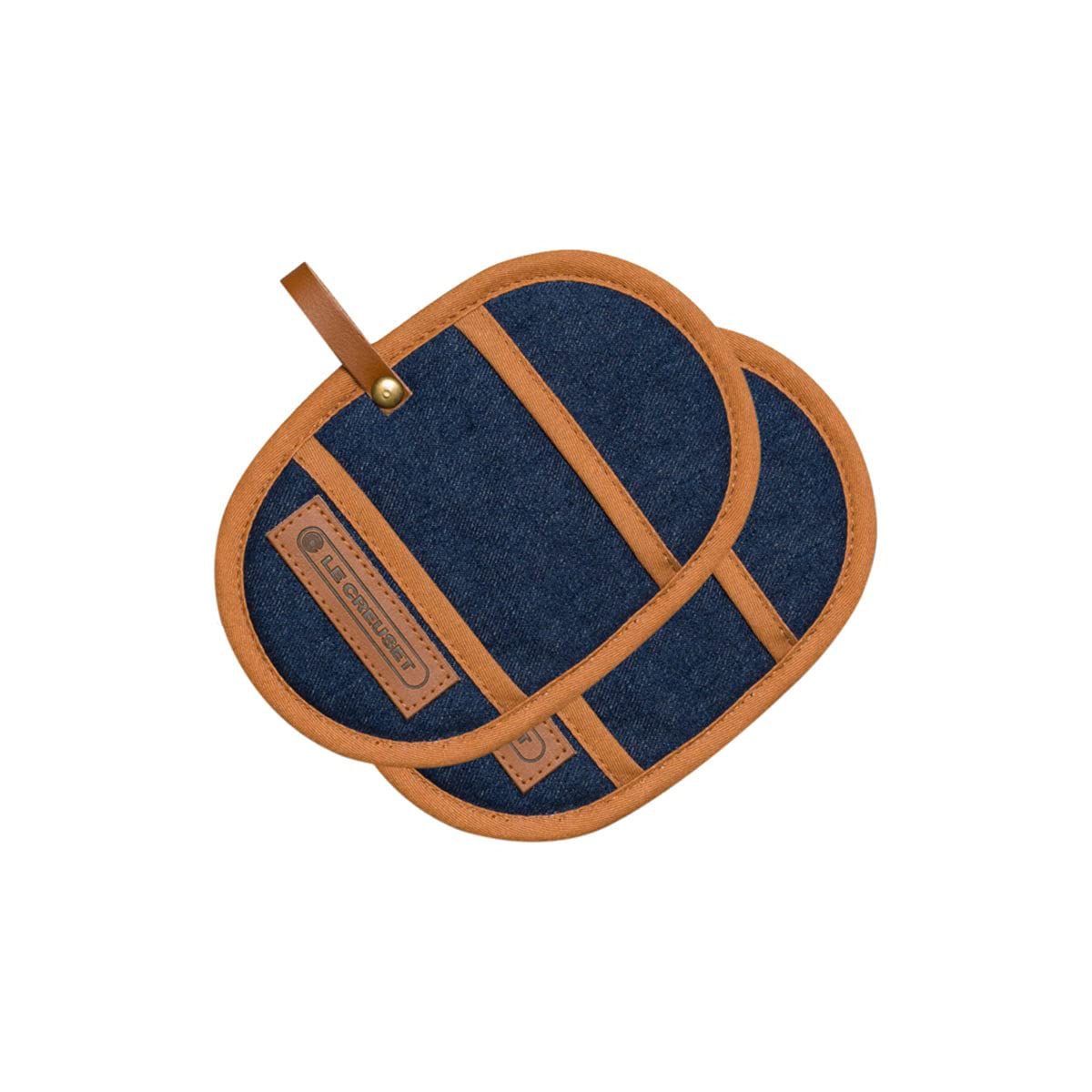 Le Creuset Potholder 2pcs 18x12,5cm Denim blue (45900007760800)_2