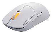 Mouse wireless Hator Quasar 3, conectivitate 2.4GHz, bluetooth si USB, polling rate pana la 1000Hz, rezolutie maxima 12000 DPI, capacitate baterie 600 mAh, durata de viata baterie in modul wireless pana la 100 ore, timp incarcare 2 ore, switch HATOR® Optical 100M, side switch Huano 3M, iluminare RGB_3