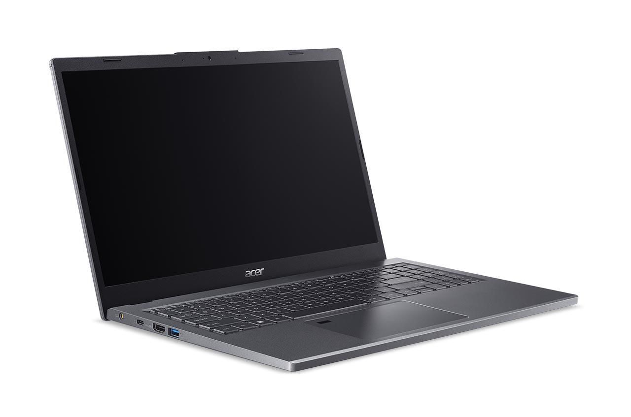 Laptop Acer Aspire 15 A15-51M-7859, 15,6 Zoll (39,62 cm), FHD IPS Display (non-glare), 1920 x 1080, 16:9, Intel® Core™ i7-13620H Pro cessor, 1.8 GHz base clock (Up to 4.9 GHz max. power clock rate), 24 MB Intel® Smart Cache, 4 Performance-cores + 6 Efficient-cores / 16 Threads, video Intel® UHD_3