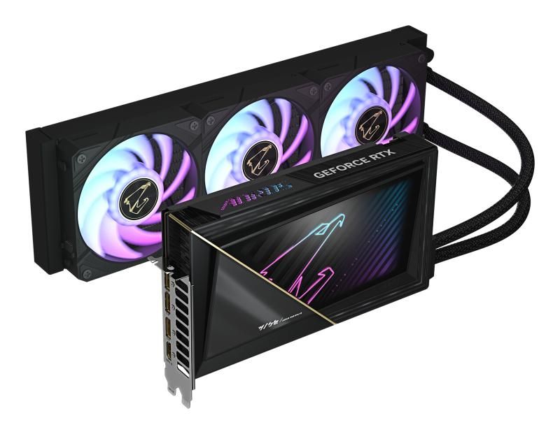 Placa Video GIGABYTE AORUS GEFORCE RTX 5090 XTREME WATERFORCE 32GB GDDR7 512 bit, PCIE 5.0, 3x DP 1x HDMI, 3x 120mm ARGB_2