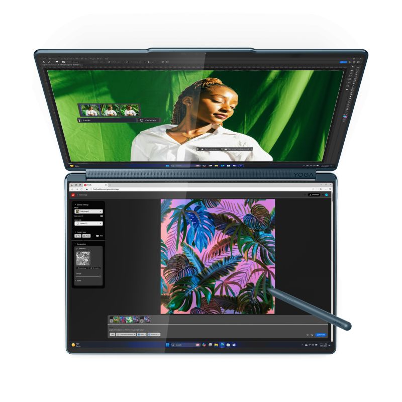 Laptop Lenovo Yoga Book 9 14IAH10, 2x 14