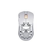 Mouse wireless Hator Stellar Pro, conectivitate 2.4GHz, bluetooth si USB, polling rate pana la 1000Hz, capacitate baterie 300mAh, durata de viata baterie in modul wireless pana la 18H (iluminare pornita), pana la 42 de ore (iluminare oprita), timp incarcare 2 ore, tip senzor Optical PixArt 3395_3