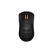 Mouse wireless Hator Stellar Pro, conectivitate 2.4GHz, bluetooth si USB, polling rate pana la 1000Hz, capacitate baterie 300mAh, durata de viata baterie in modul wireless pana la 18 ore (iluminare pornita), pana la 42 de ore (iluminare oprita), timp incarcare 2 ore, tip senzor Optical PixArt 3395_3