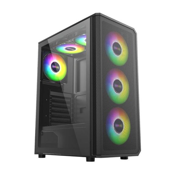 Carcasa PRO GAMING GHOST Mid Tower ARGB Negru_1