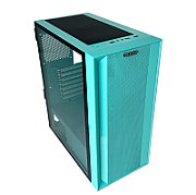 Carcasa PRO GAMING JUNGLE Mid Tower ARGB Cyan_2