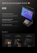 SUNMI DESKTOP POS SYSTEM L1586 D2s PLUS (15.6