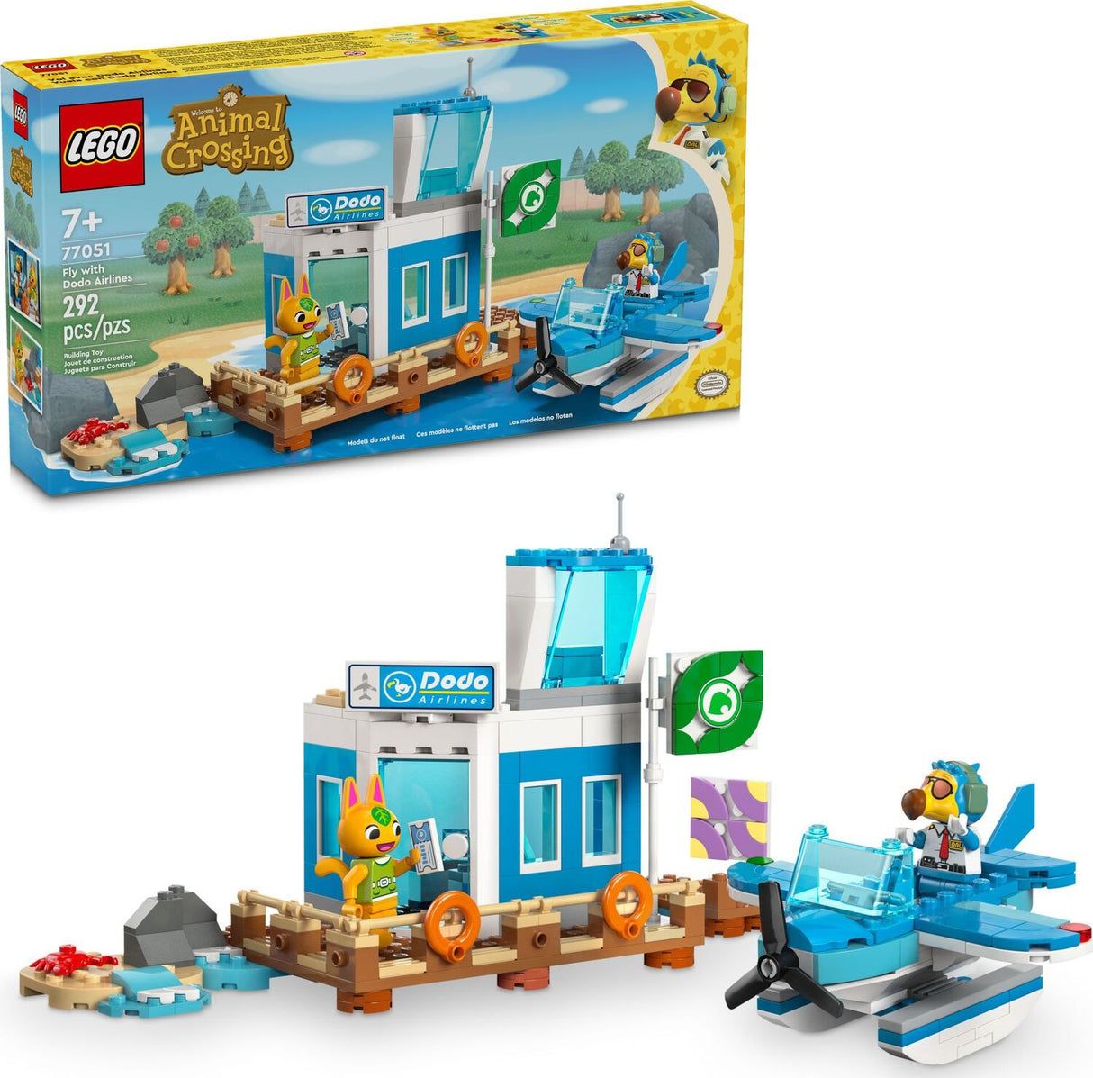 ZBOARA CU LEGO DODO AIRLINES, LEGO 77051_1