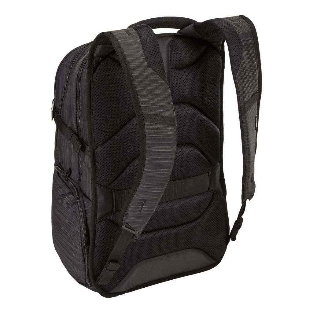 RUCSAC THULE, pt. notebook de max. 15.6 inch, 28 l, 3 compartimente, buzunar frontal x 2 | buzunar lateral x 2, waterproof, nylon, negru, 