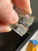 Cupla RJ-45 Vention, Cat. 6, 5 buc per set, alb, 