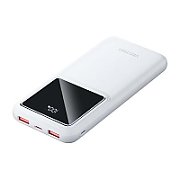 POWER BANK Vention 10000mAh/37Wh, 22.5W , 2 x USB, 1 x USB Type-C, 1 x Micro USB, digital display pt. status baterie, max. 3A, alb, 