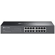 SWITCH TP-Link Easy Managed, 16-Port Gigabit RJ-45, metalic 