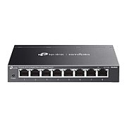 SWITCH TP-Link Easy Managed, 8-Porturi Gigabit RJ-45, metalic 
