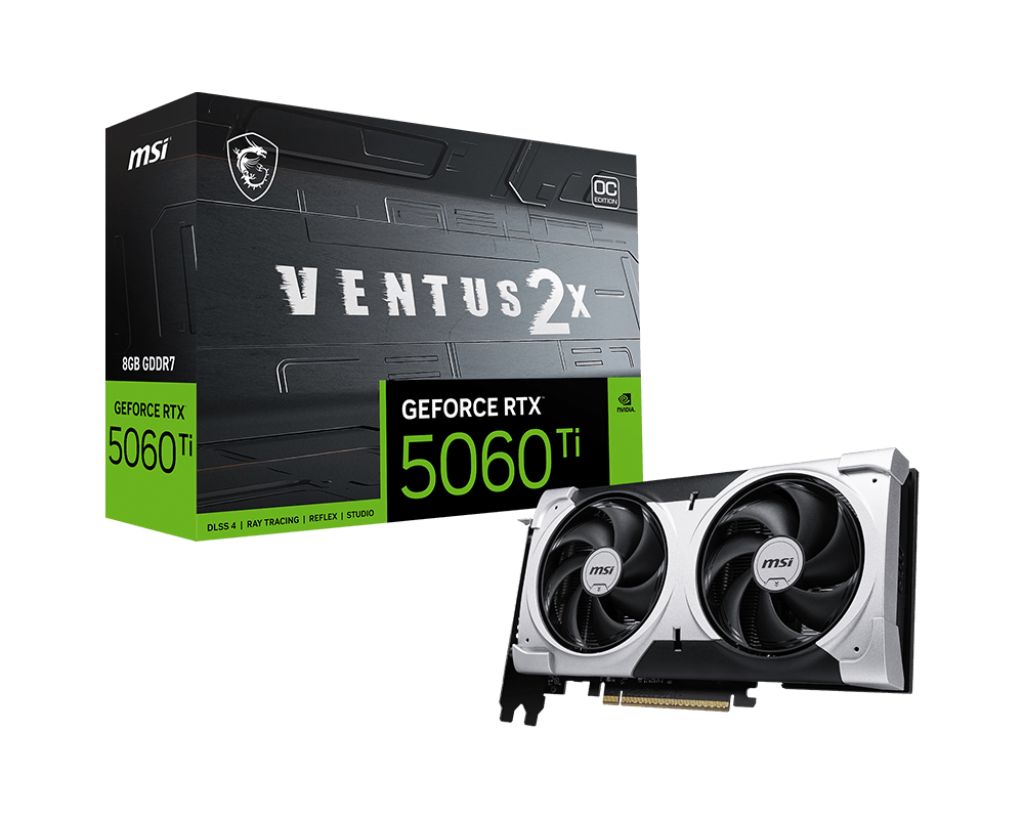 MSI VGA 8GB RTX5060 VENTUS 2X OC 3xDP/HDMI GeForce RTX 5060 8G VENTUS 2X OC_1