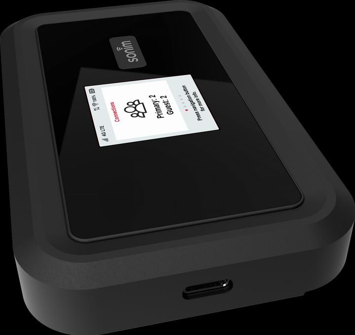 Sonim Zenith H100 4G Mobile Hotspot  black_1