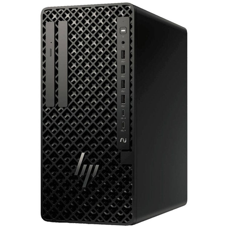 Desktop Workstation HP Z2 G1i Tower, Intel Core Ultra 9 285K 24-core (3.7GHz, up to 5.7GHz, 36MB), video integrat Intel Graphics, RAM 64GB DDR5 5600MHz (2x32GB), SSD 2TB PCIe-5x4 2280 M.2, no ODD, LAN 10/100/1000, porturi: 6x USB Type-A 10Gbps/ 3x USB Type-A 480Mbps/ 2x USB Type-C 20Gbps/ 1x DP 1.4/_1