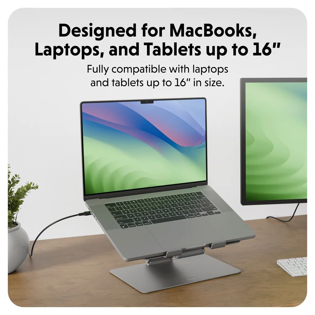 HYPERSPACE FLEX LAPTOP STAND/GREY_1