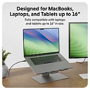 HYPERSPACE FLEX LAPTOP STAND/GREY_1