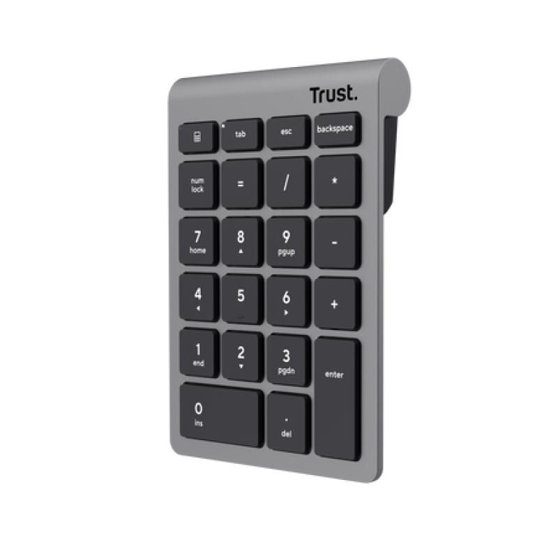 Tastatura Trust numerica wireless Xalax , numar taste 22,  gri_2