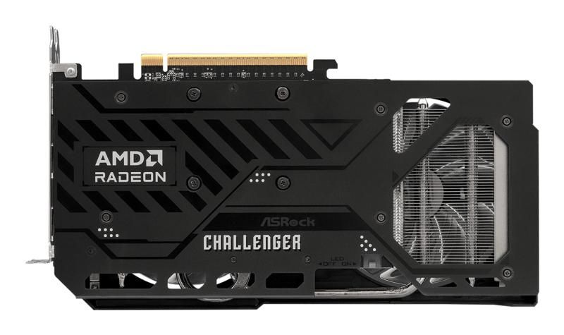 Placa Video ASROCK AMD RADEON RX9060 XT CHALLENGER OC 16GB GDDR6 128 bit, PCIE5.0, 1x HDMI 2x DP_4