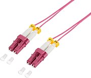 PATCH CORD Fibra Optica LOGILINK OM4 50/125, multimode, LC/UPC-LC/UPC, LSZH, 3 m, super-slim, violet, 